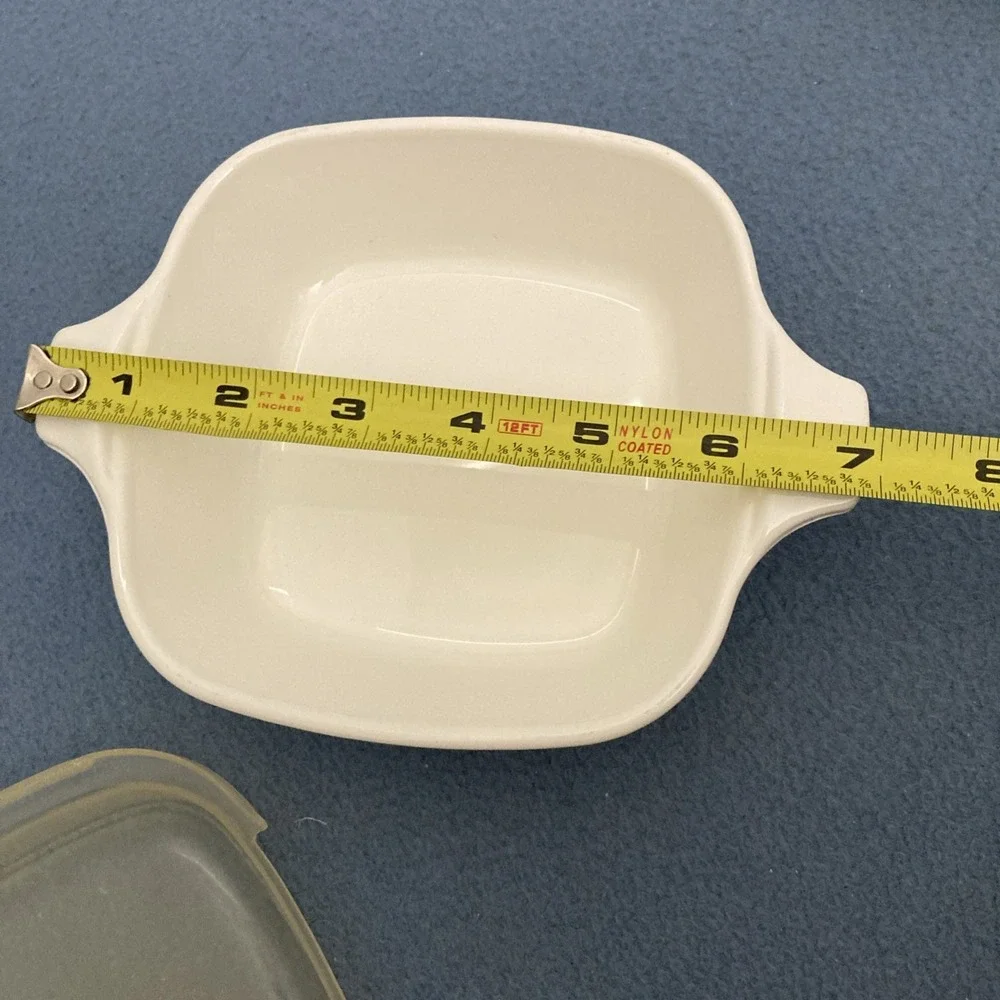 VTG Corning Ware Blue Cornflower Petite Pan (P-41)‎ Set Of 2 with 1 Plastic Lid